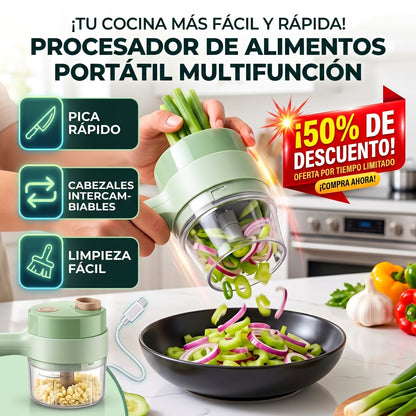 ChefGo™| Picadora Portatil Multiusos