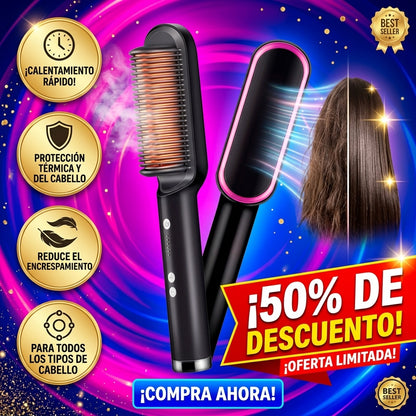 BelleHair™|Cepillo Alaciador