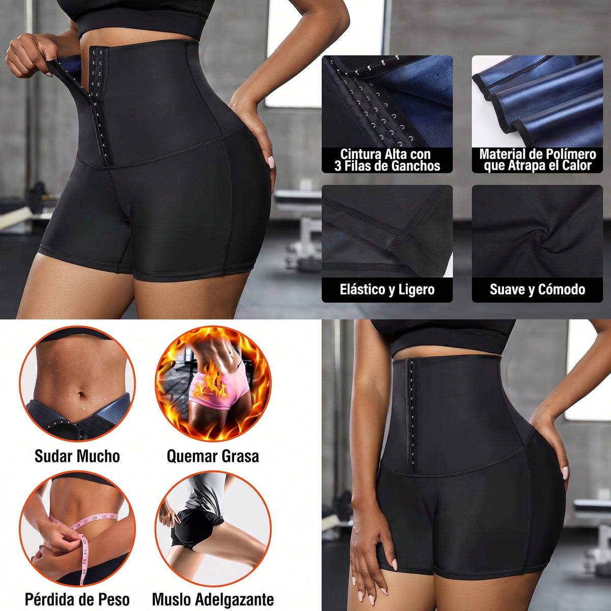 WaistBurn™|Faja Short Moldeadora