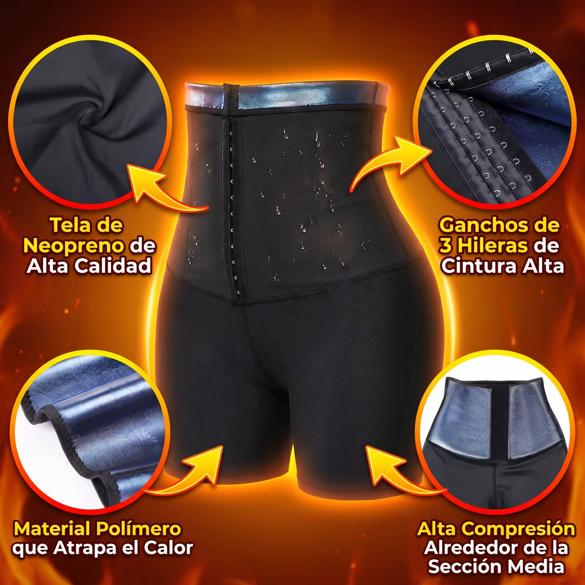 WaistBurn™|Faja Short Moldeadora