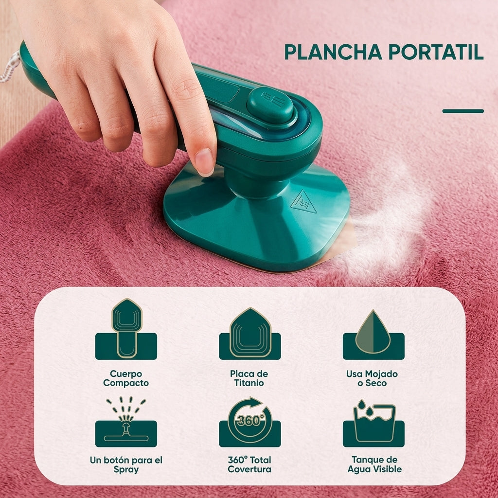 InstantPress™| Plancha A Vapor Portatil