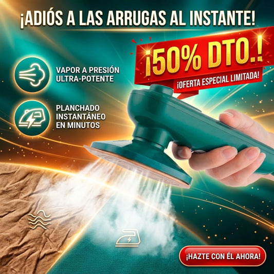 InstantPress™| Plancha A Vapor Portatil